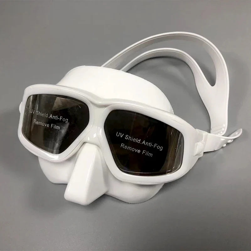 QYQ Professional Snorkeling Scuba Diving Mask Diving Goggles Silicone Panoramic Dive Mask For Adult Swimming Goggles Snorkeling