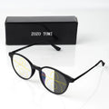 Men Women Progressive Multifocal Reading Glasses Round Design Titanium Alloy Luxury Brand Designer Clear Lens Comfortable Wear