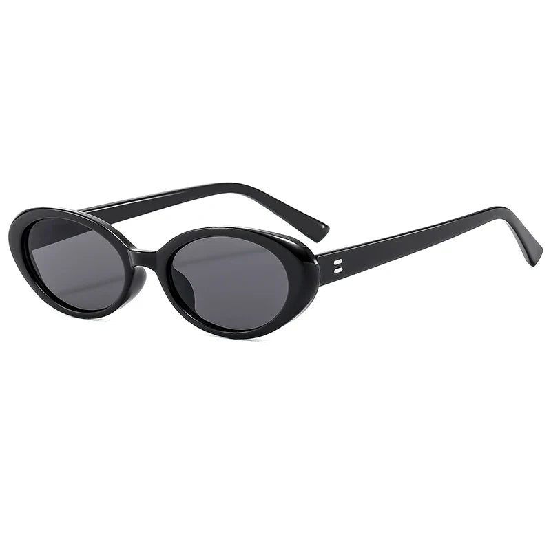 Fashion Small Oval Sunglasses Women Classic Vintage Men Sun Glasses UV400 Female Shades