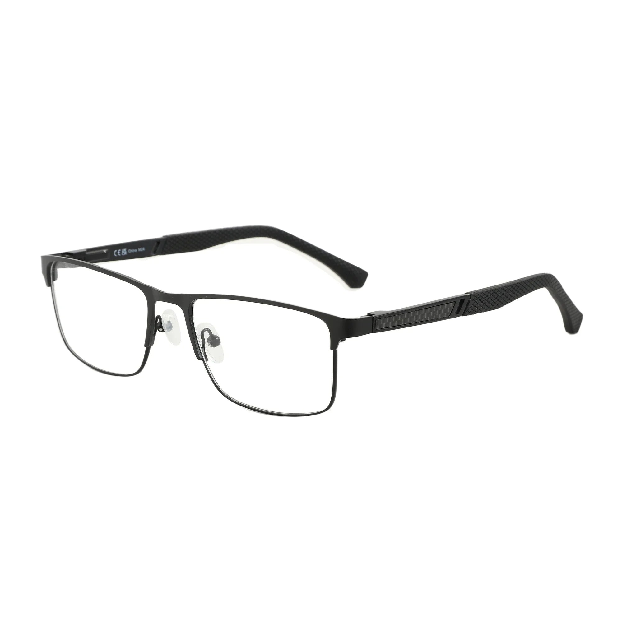 ZENOTTIC Anti Blue Light Reading Glasses for Men Computer Readers Trendy Square High-quality Metal Frame Anti Glare Presbyopic