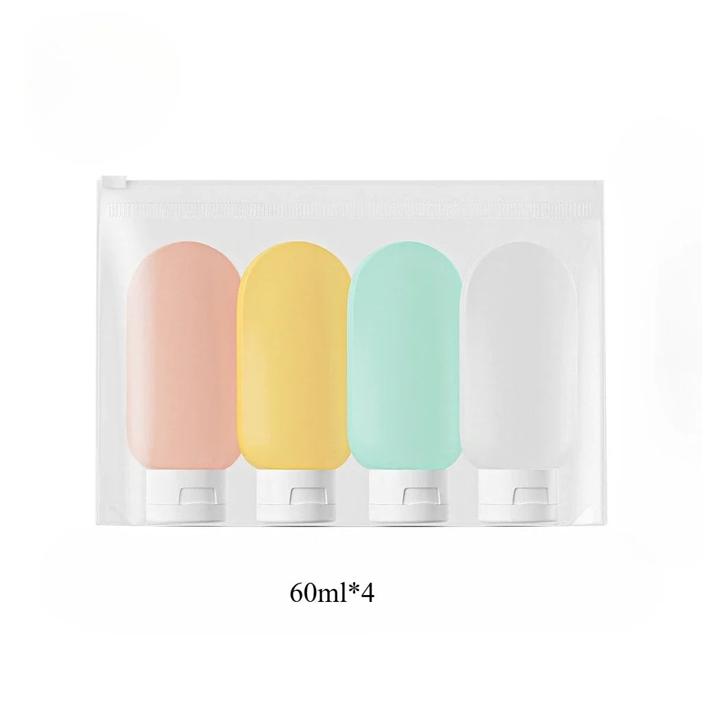 11Pcs Travel Bottles Set With Storage Bag Travel Size Empty Liquid Cream Lotion Containers Fine Mist Spray Bottle Squeeze Tubes
