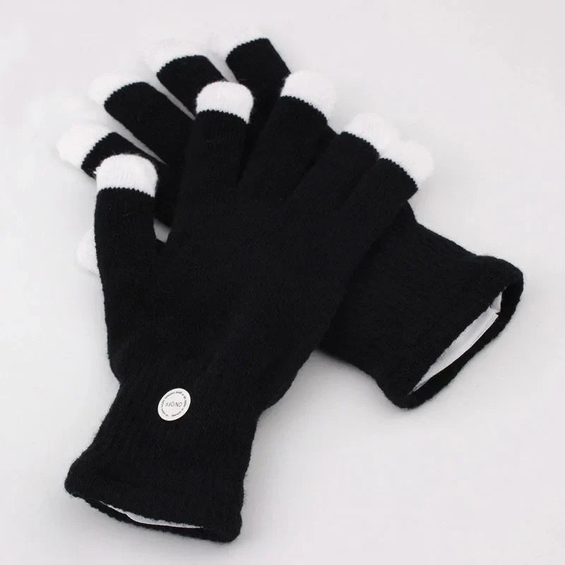 LED Finger Flashing Gloves 2026 New 7 Colors Light Up Gloves for Party Festival Rave Dance Cool Electronic Gifts