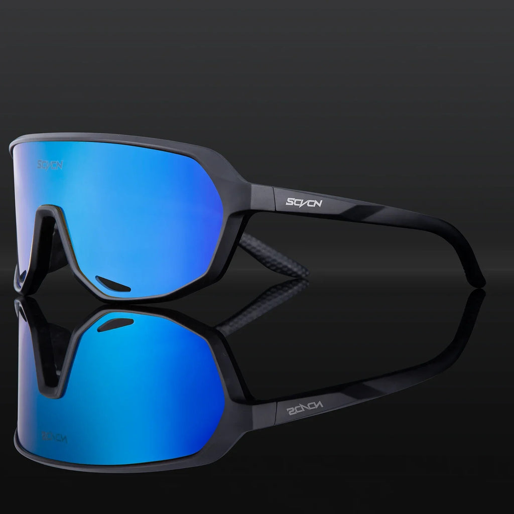 Scvcn-New Sunglasses Photochromic Cycling Glasses for Men Bicycle Mountain Bike Cycling Goggles UV400 MTB Polarized Road Women