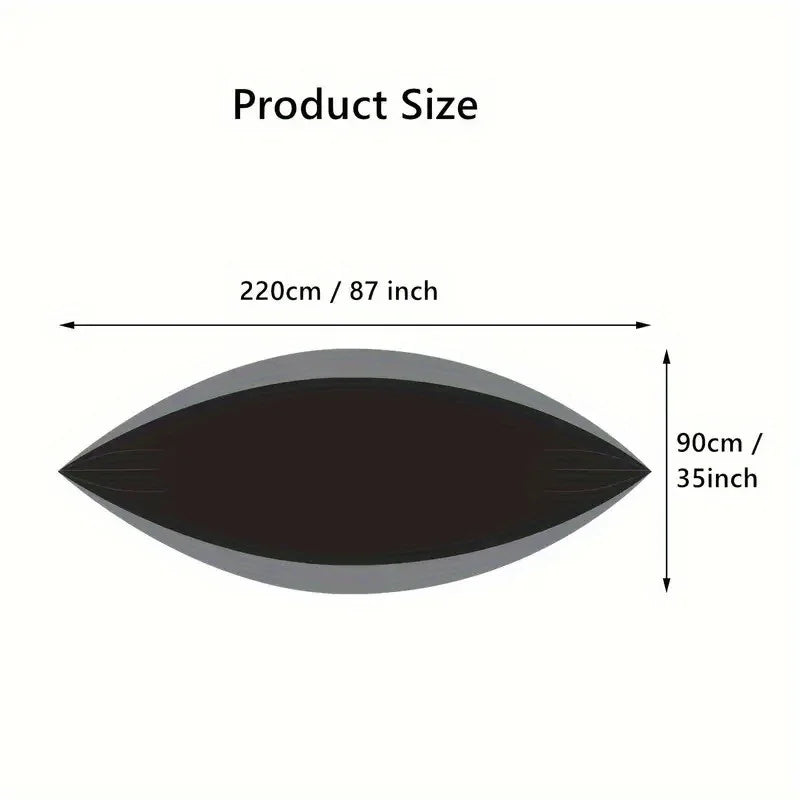 Ultralight Travel Hammock 661.39lbs Capacity Breathable Quick Dry with 2 Carabiners 2 Straps for Indoor Outdoor Camping