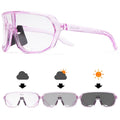 Scvcn Cycling Glasses Photochromic Mens Bike Sunglasses for Mountain Bicycle Eyewear Cycle Goggles Sports UV400 Polarized MTB
