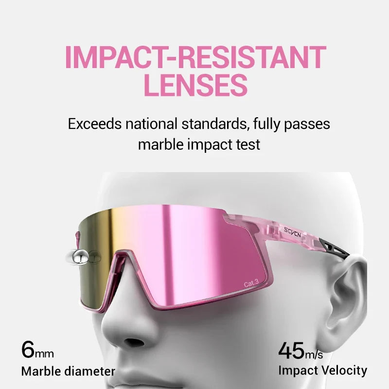 SCVCN Men Women Outdoor Sports Photochromic Running Casual Goggles MTB Bike Glasses UV400 Hiking Eyewear Cycling Sunglasses