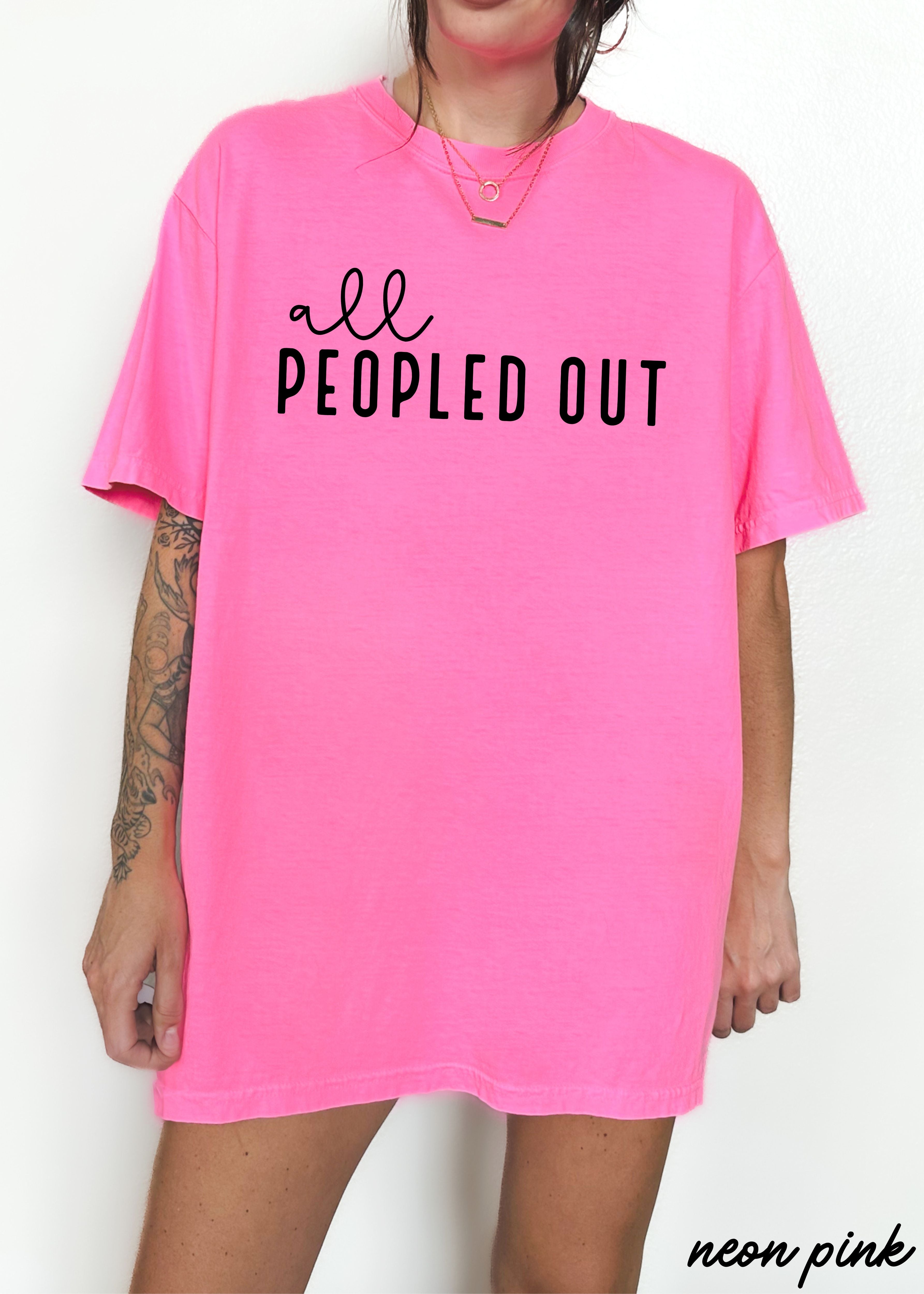 All Peopled Out Tee *8 Colors (S-3X)
