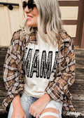 Leopard Mama Tee *12 Colors (S-3X)