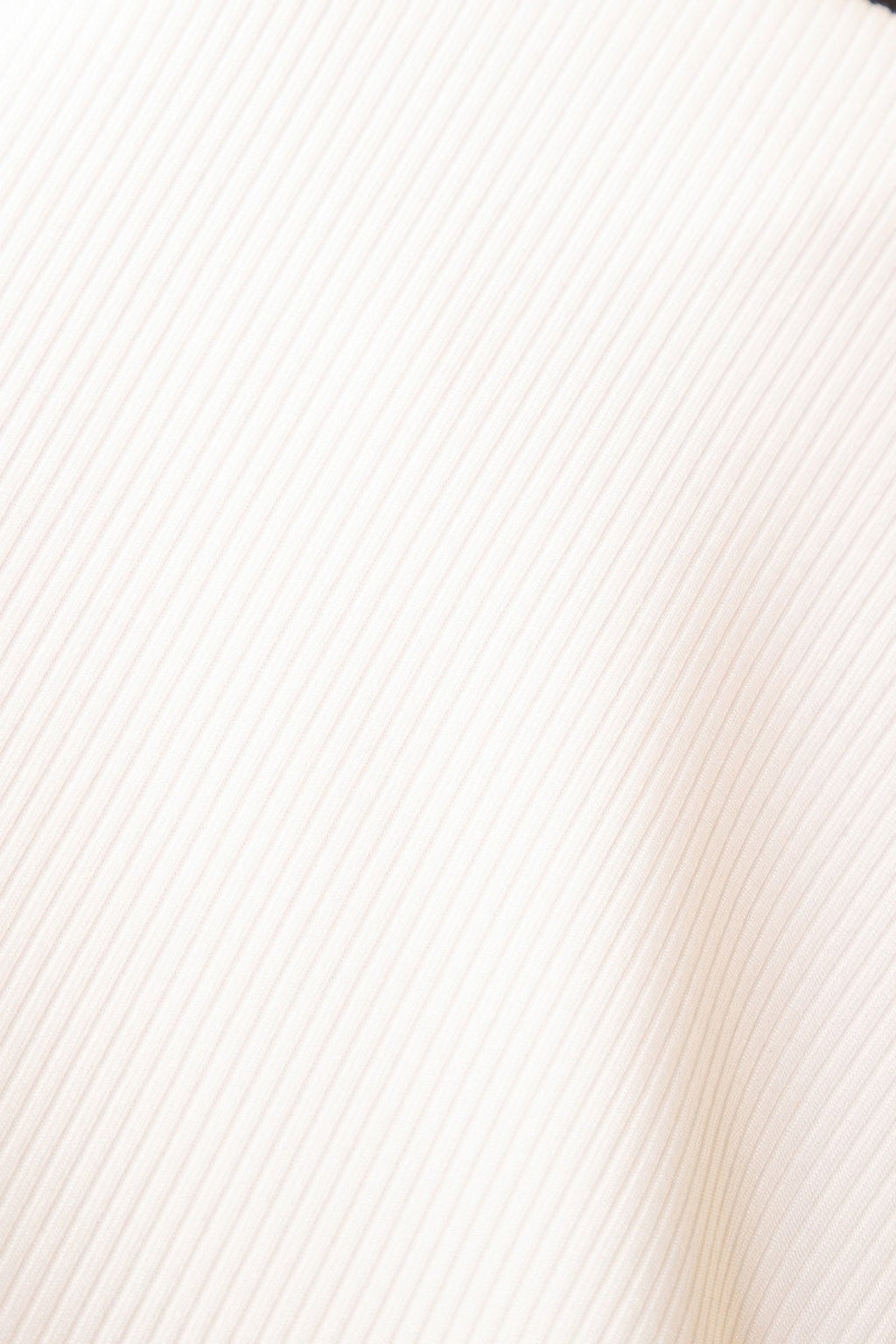 Ribbed V-neck Sleeveless Top