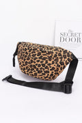Cotton Canvas Leo Crossbody Bag