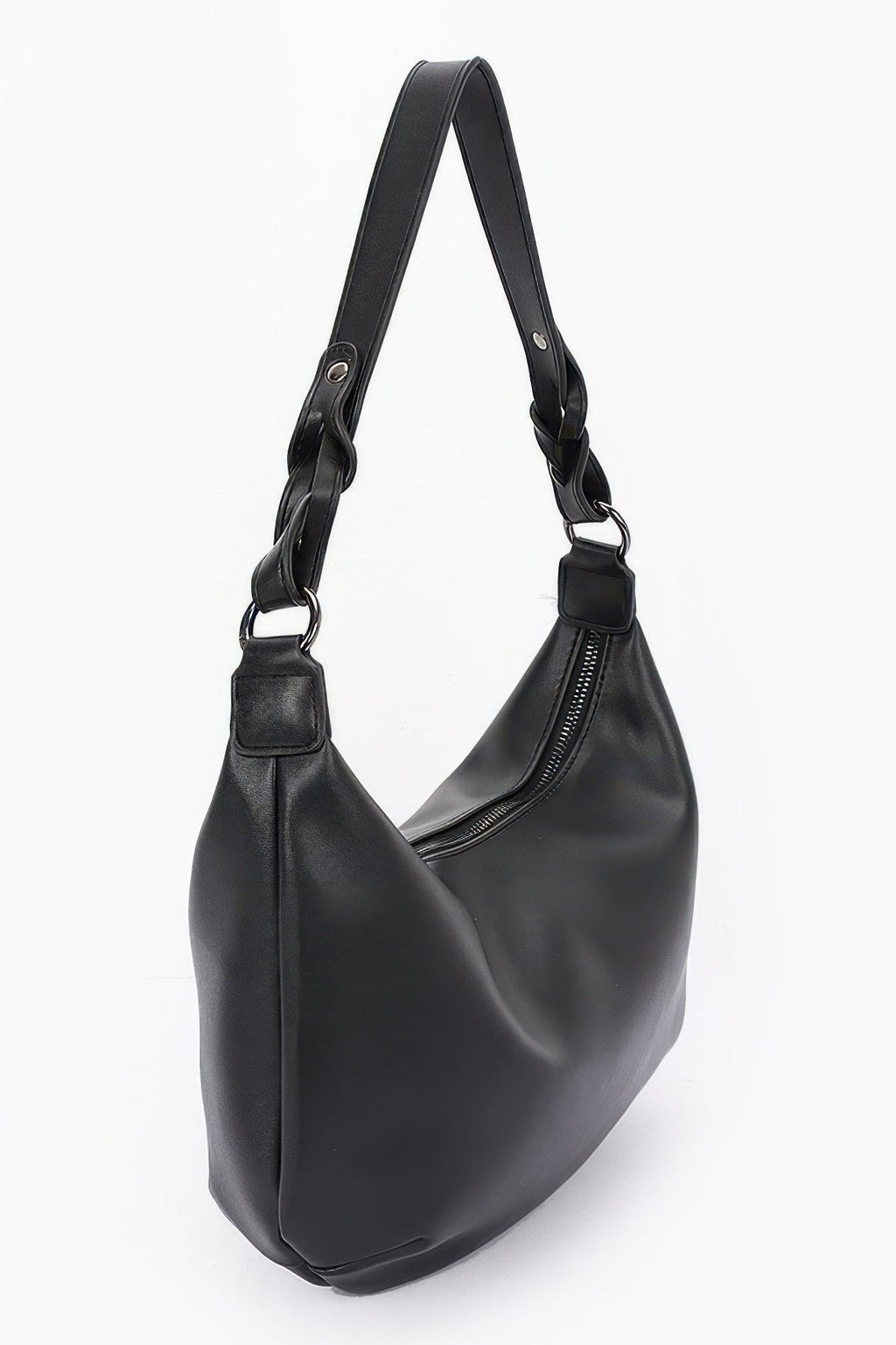 Faux Strap Shoulder Bag