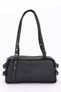 Faux Leather Sport Bag