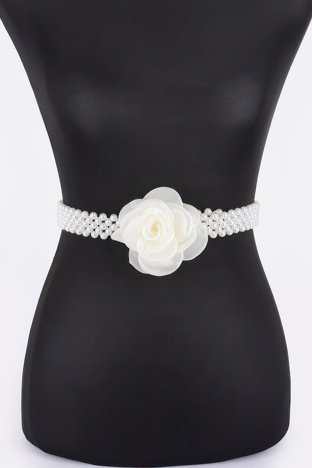 Flower Stretch Pearl Belt