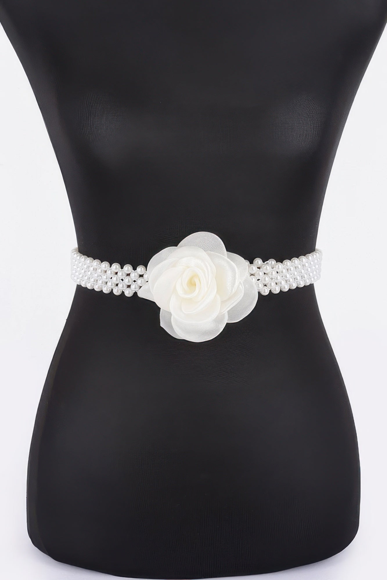 Flower Stretch Pearl Belt