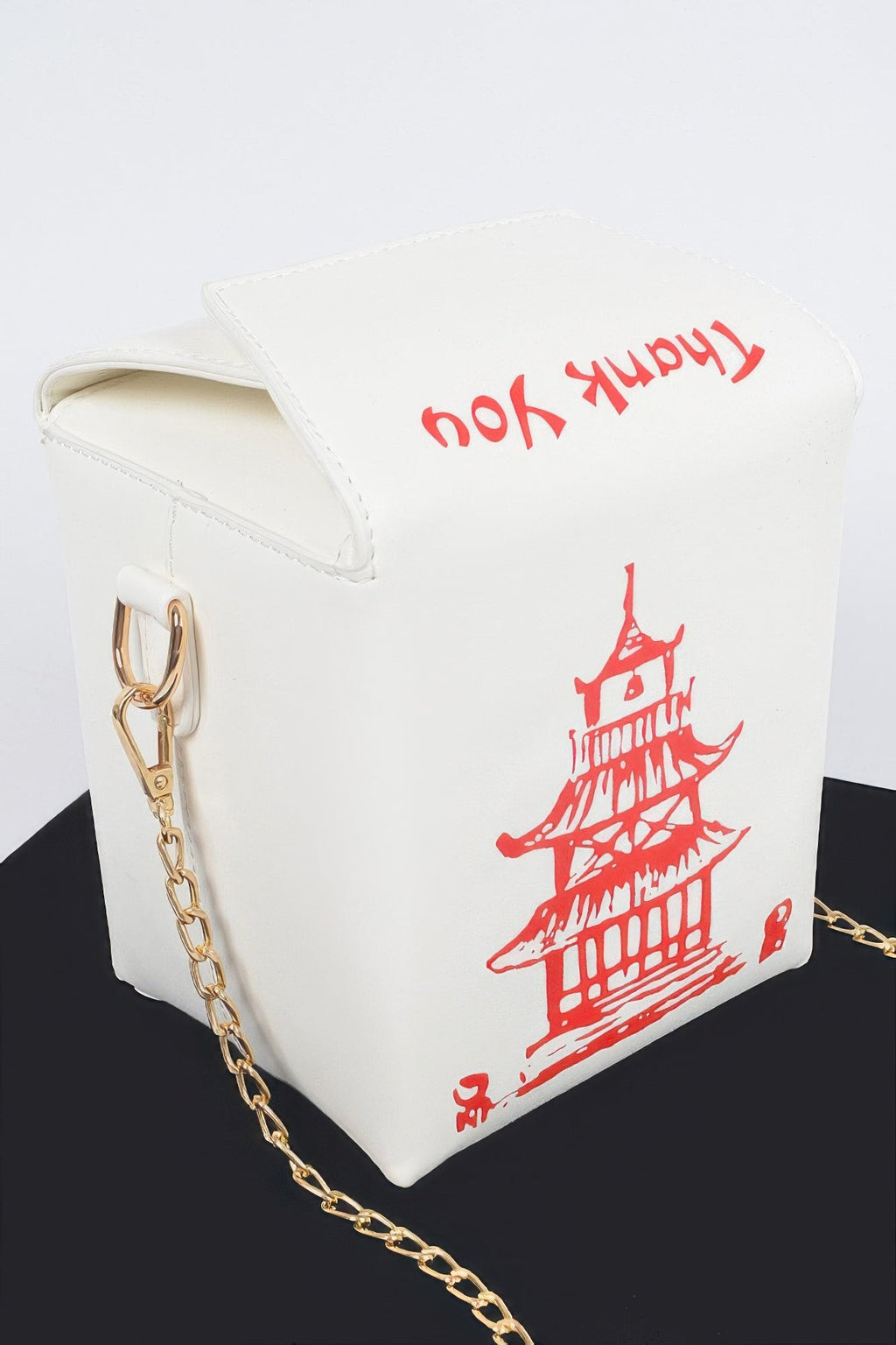 Chinese To Go Box Clutch.