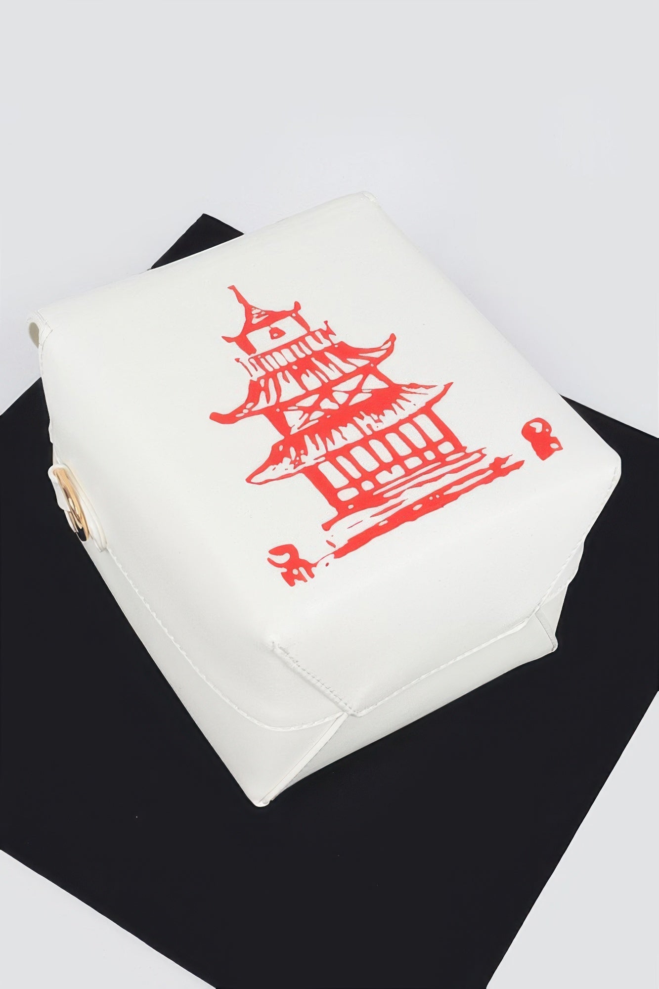 Chinese To Go Box Clutch.