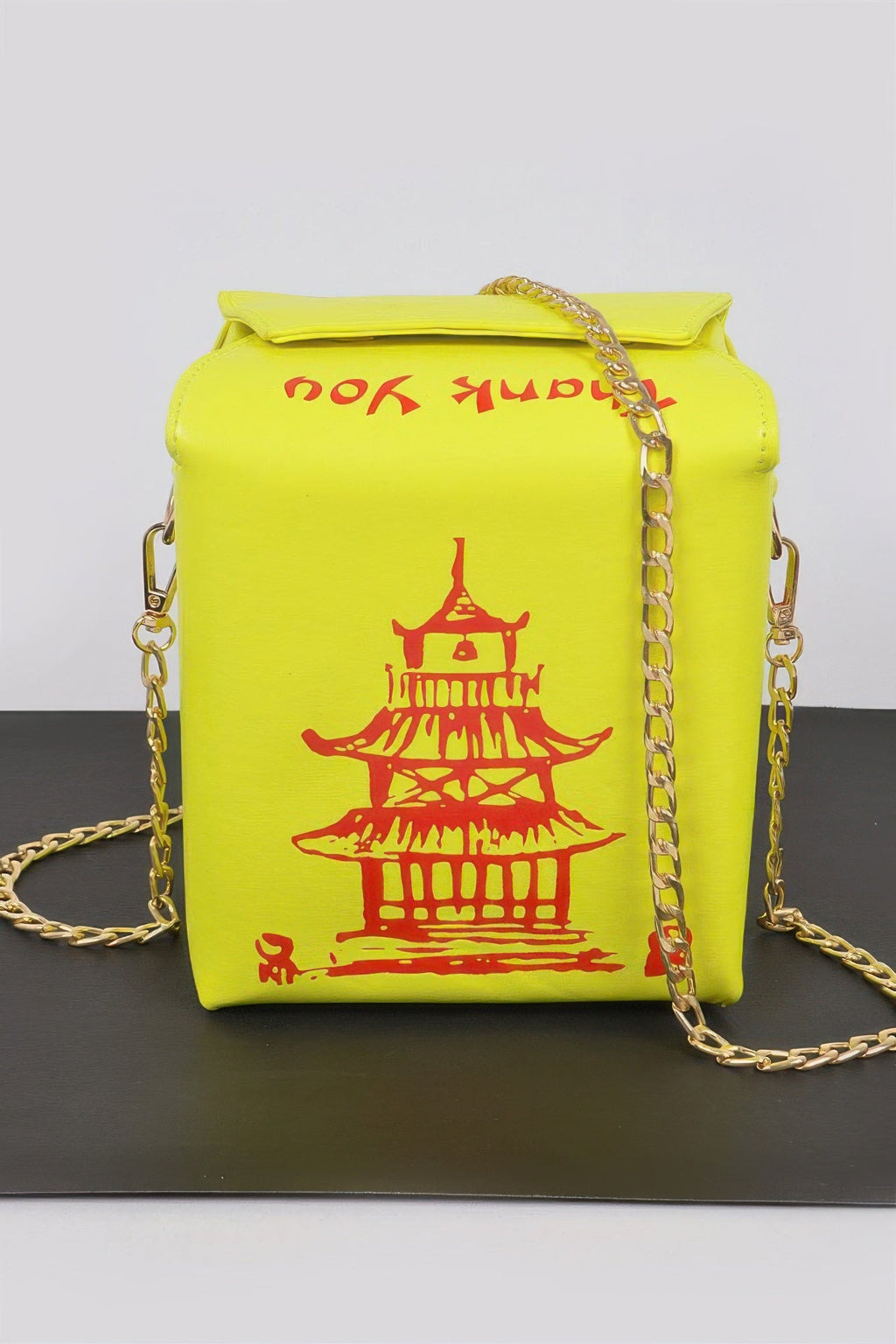 Chinese To Go Box Clutch.