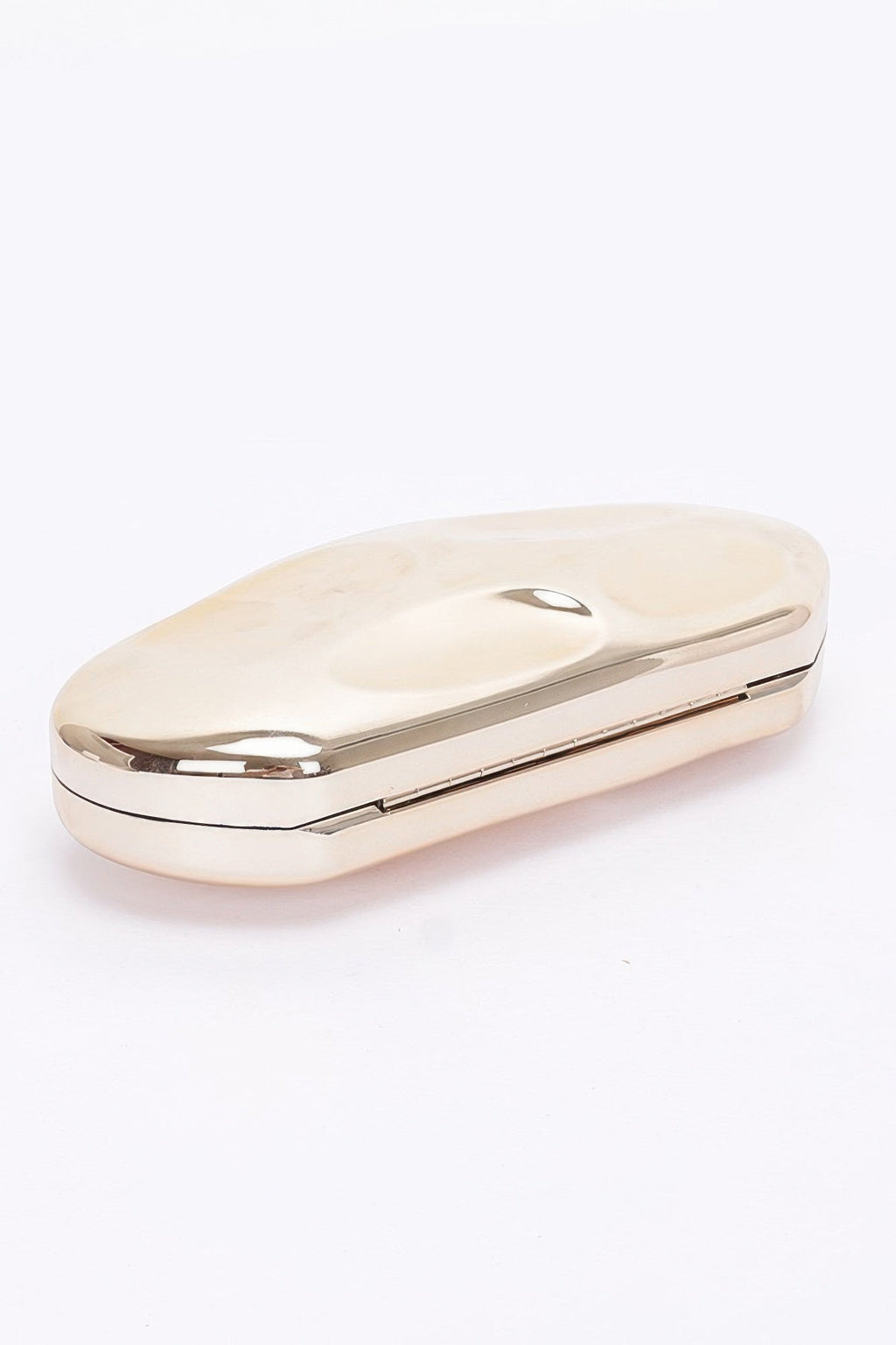 Metallic Plastic Party Clutch