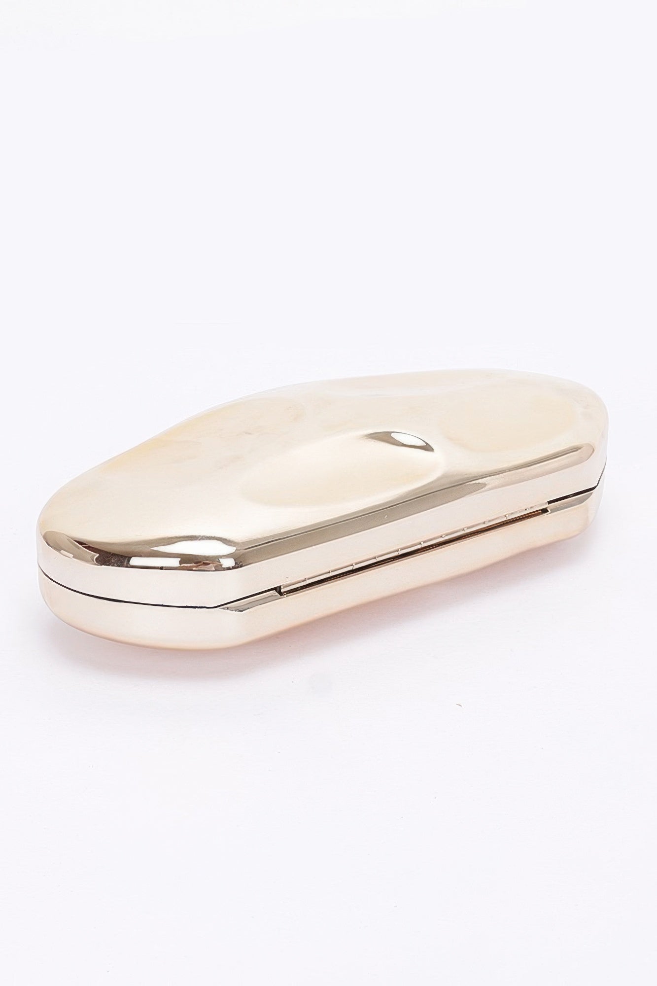 Metallic Plastic Party Clutch
