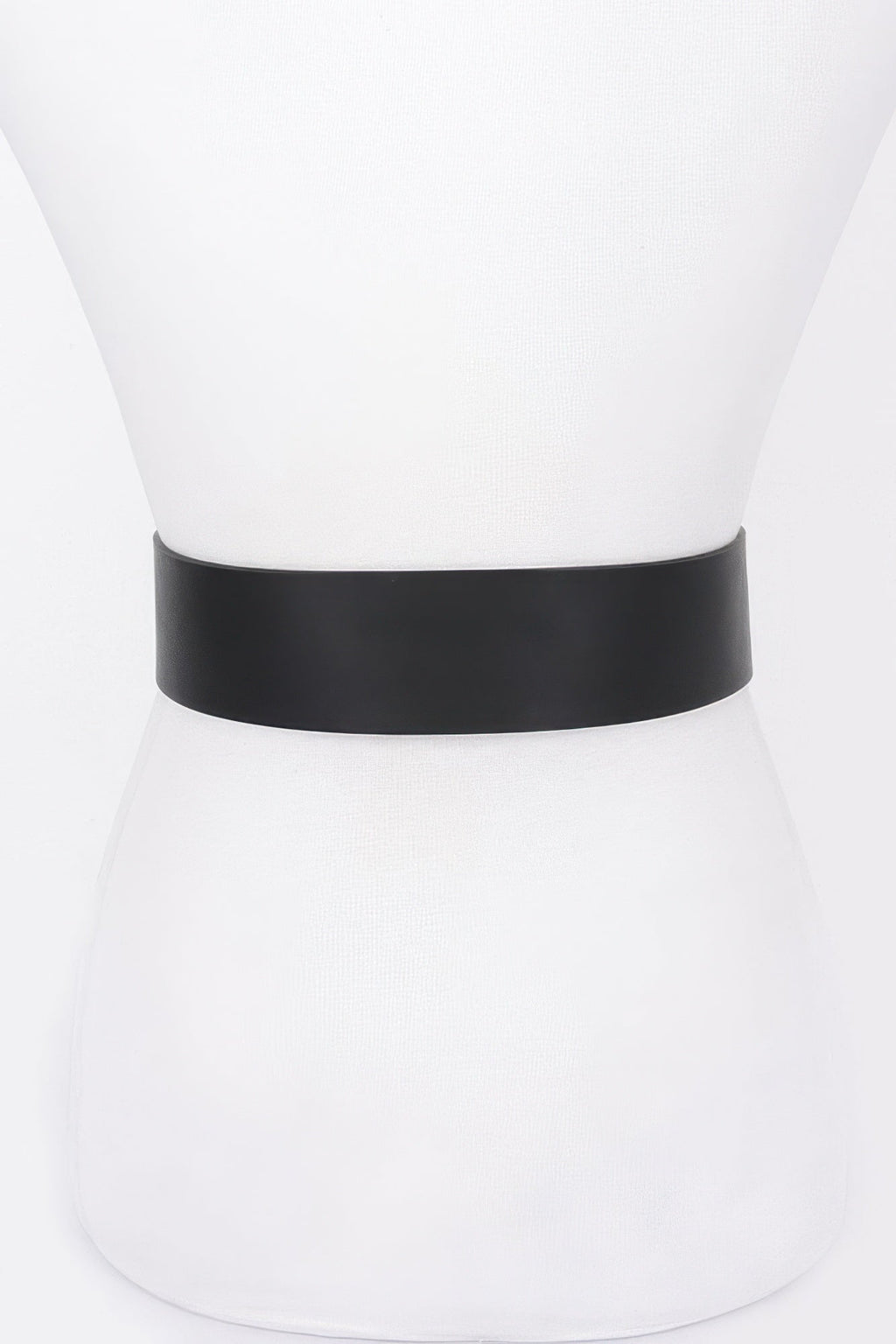 Pearl Metal Buckle Metallic Stretch Belt