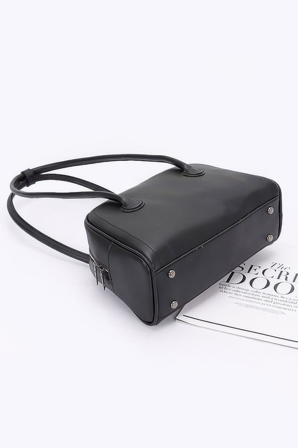 Faux Leather Sport Bag