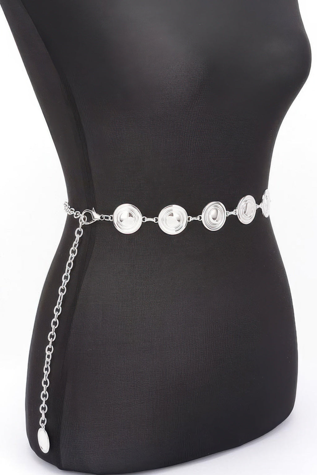 Round Metal Chain Belt