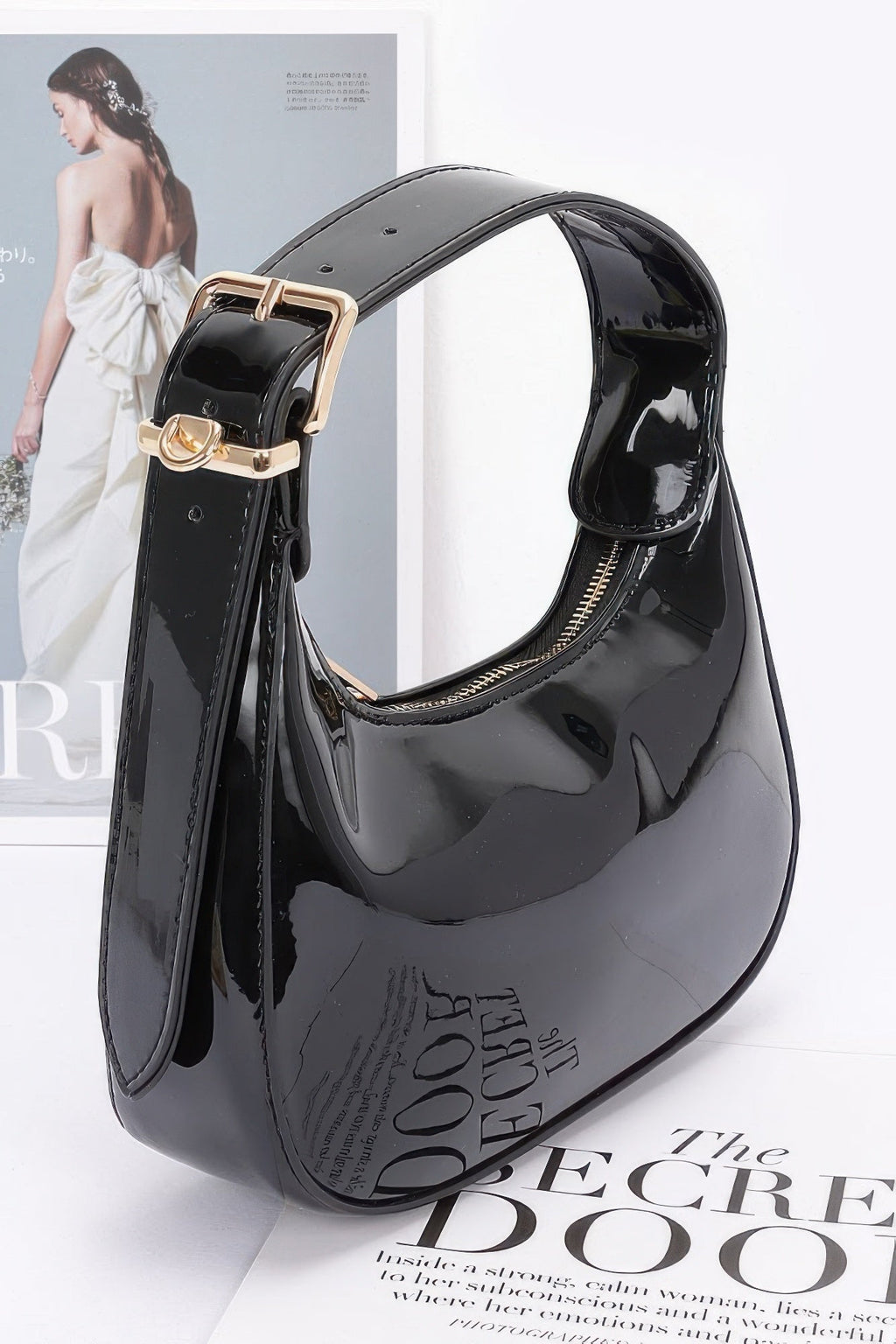 Enamel Hobo Bag