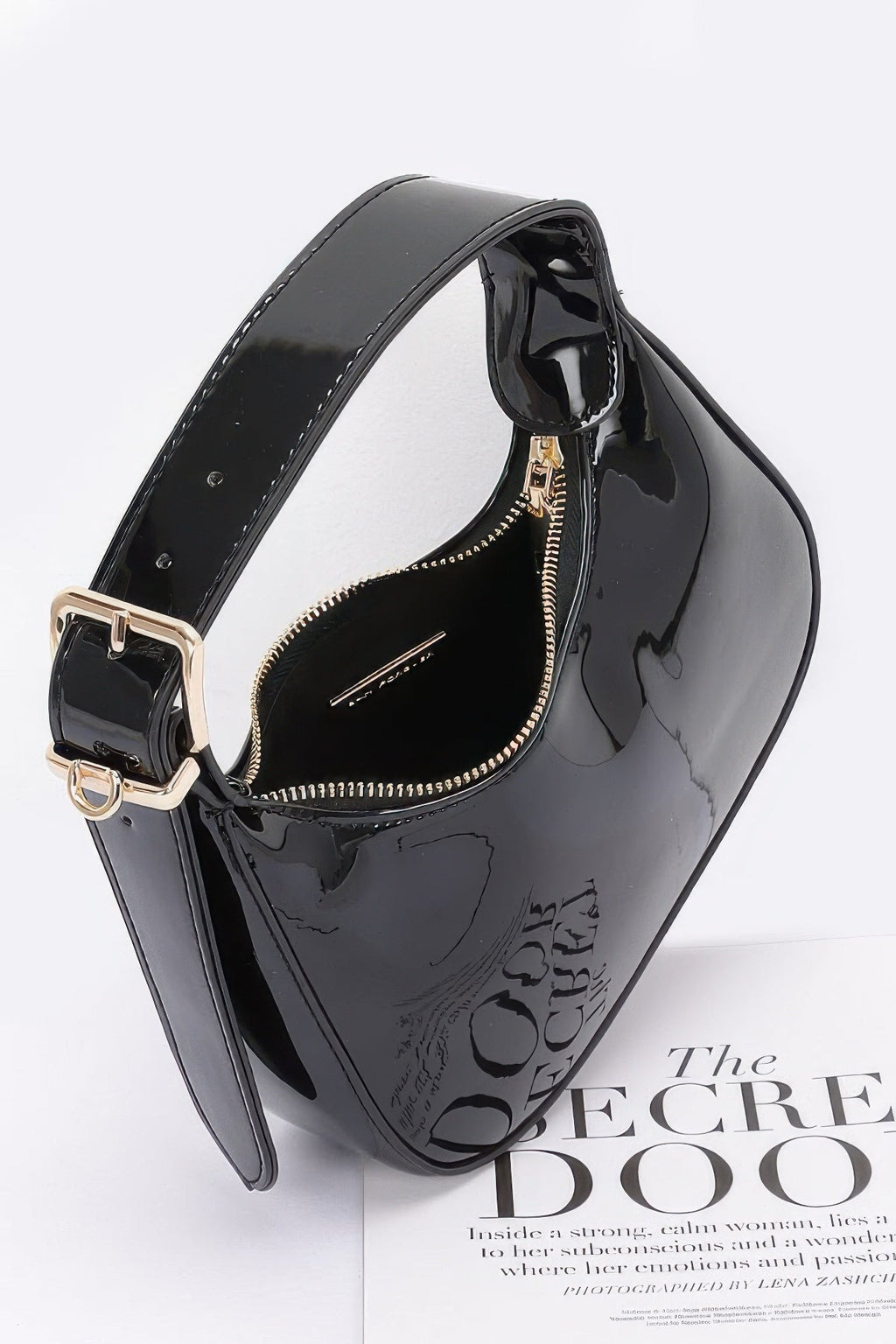 Enamel Hobo Bag
