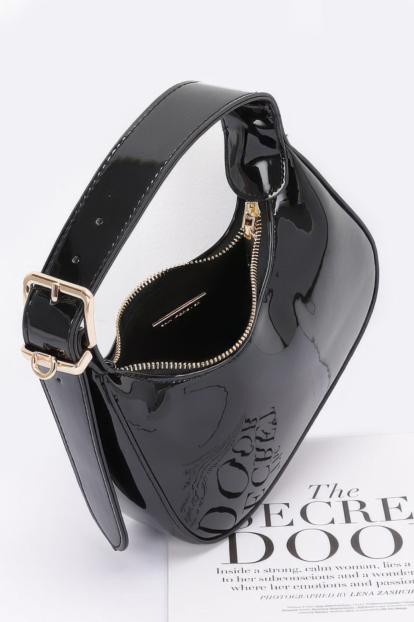Enamel Hobo Bag