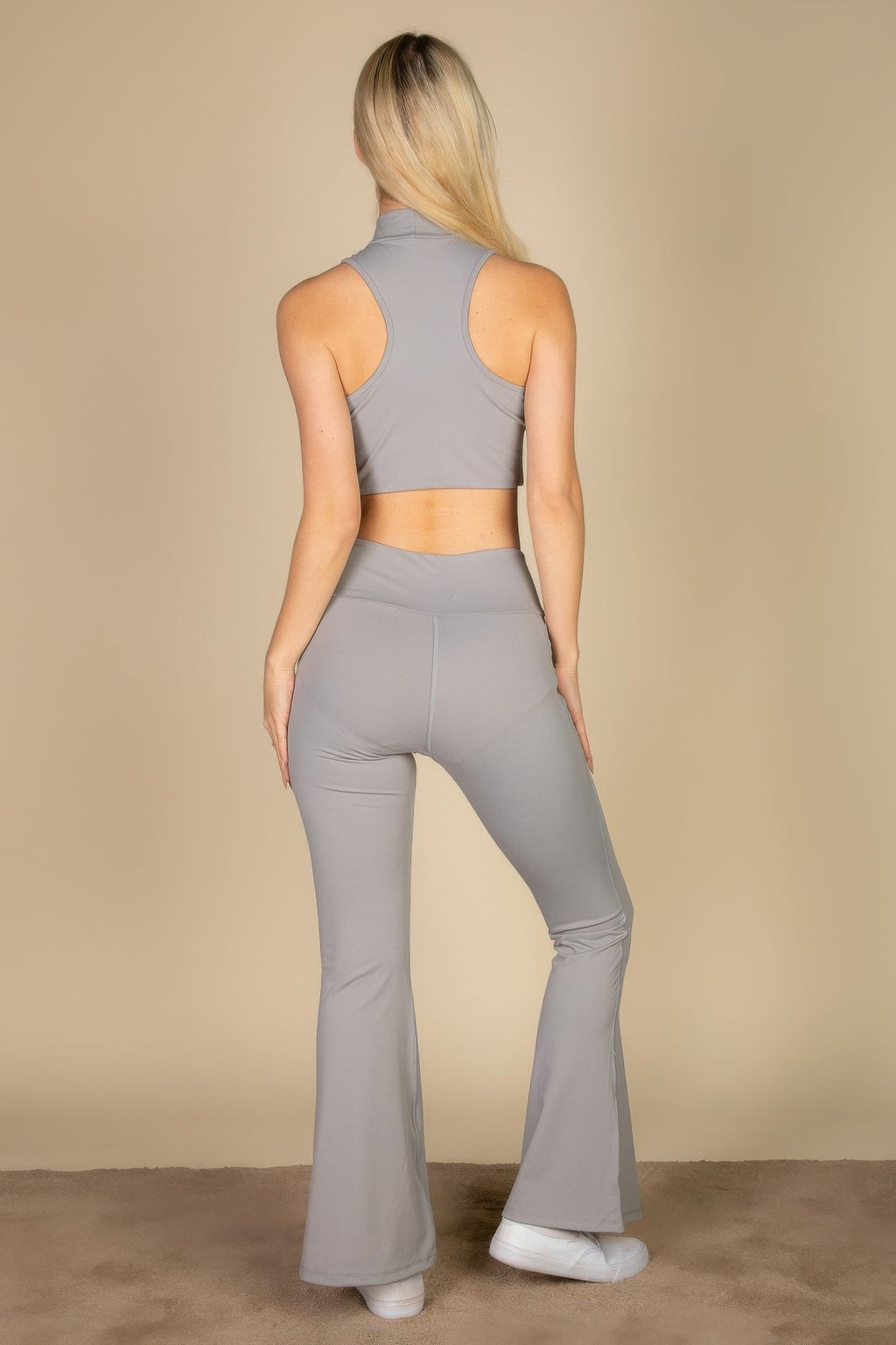 High Neck Sleeveless Top
