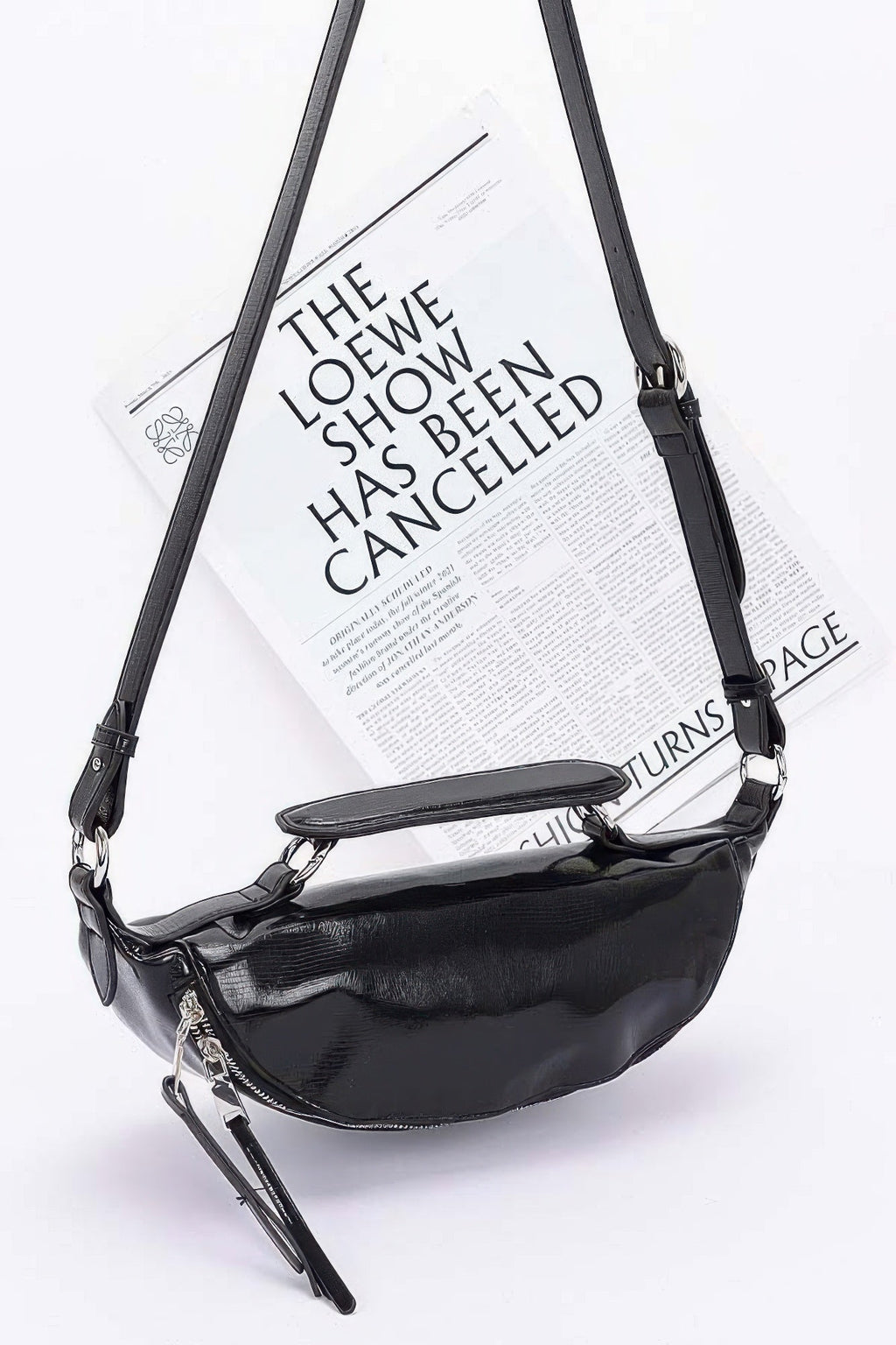 Metallic Crossbody Bag