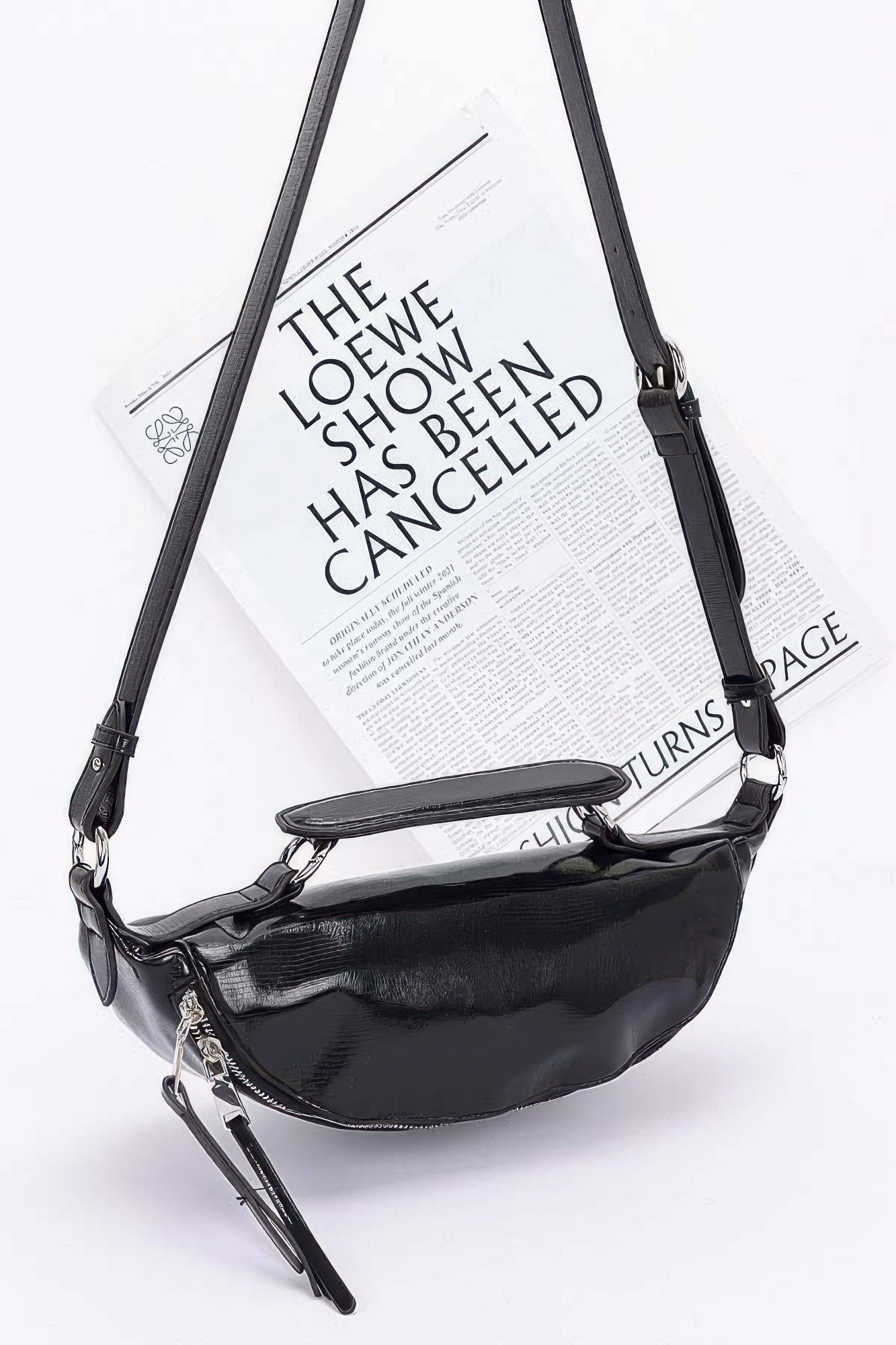 Metallic Crossbody Bag