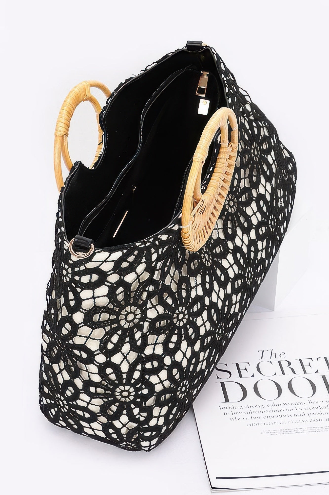 Faux Top Case Clutch
