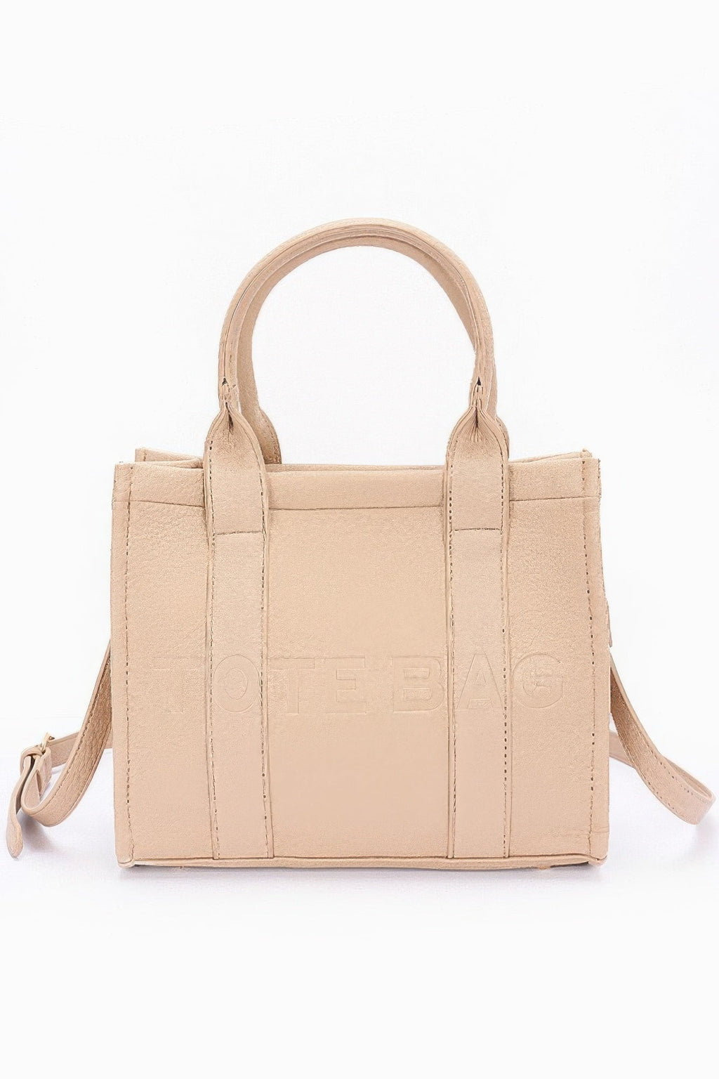 Faux Leather Tote Bag