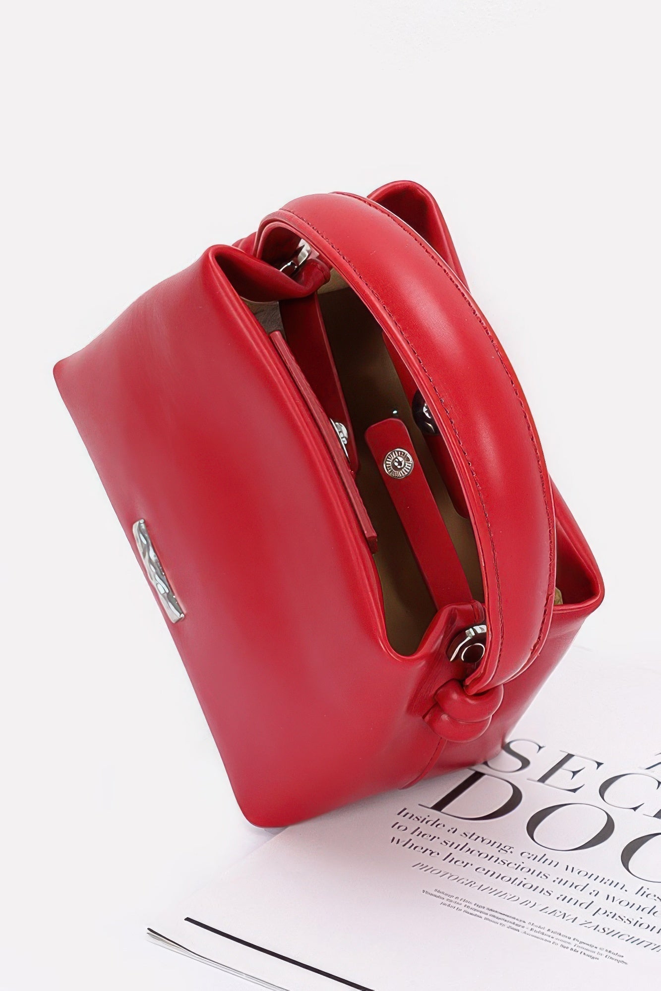 Faux Leather Tote Bag