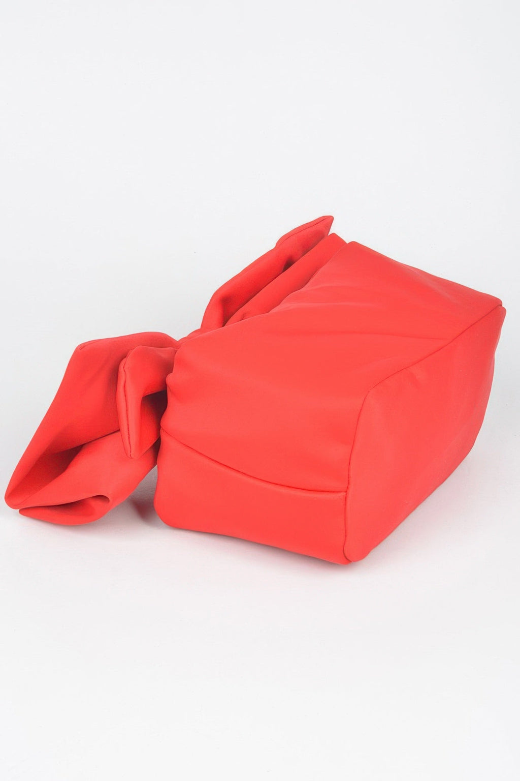 Nylon Bow Handle Women's Clutch Bag