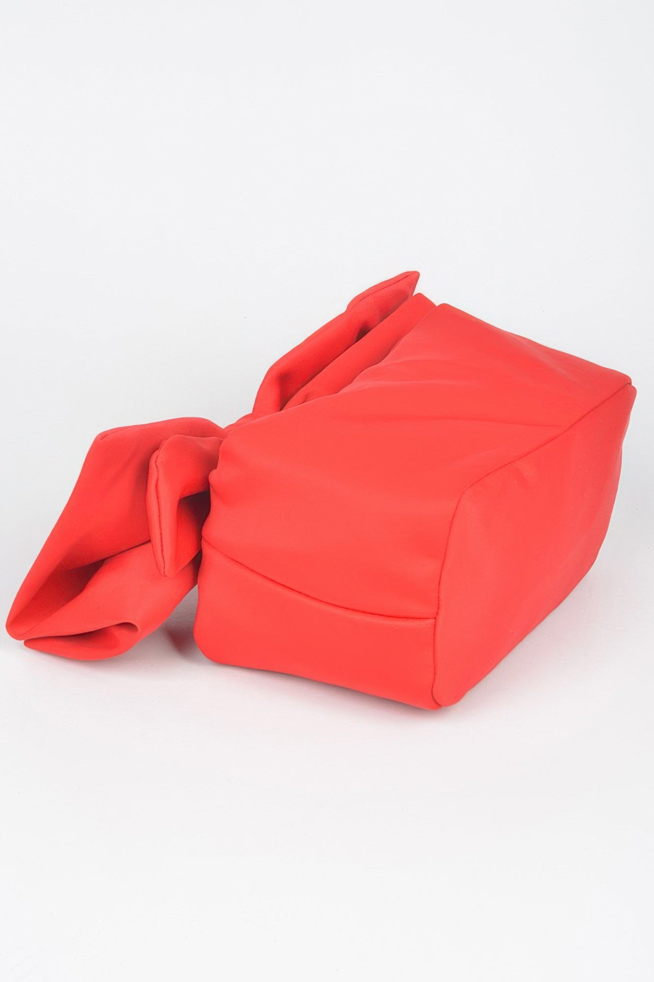 Nylon Bow Handle Women's Clutch Bag