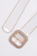 Bead Frame Clear Belt