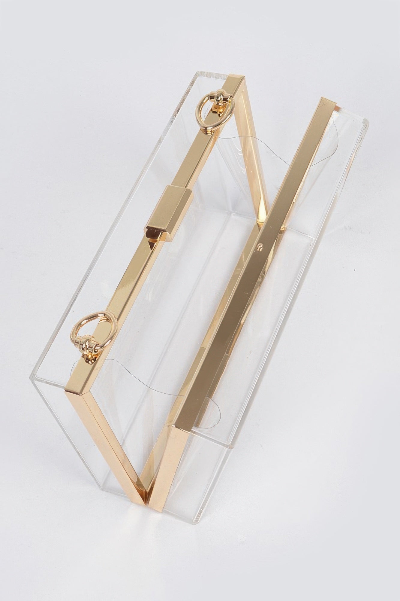 Transparent Hard Case W/stoned Chain