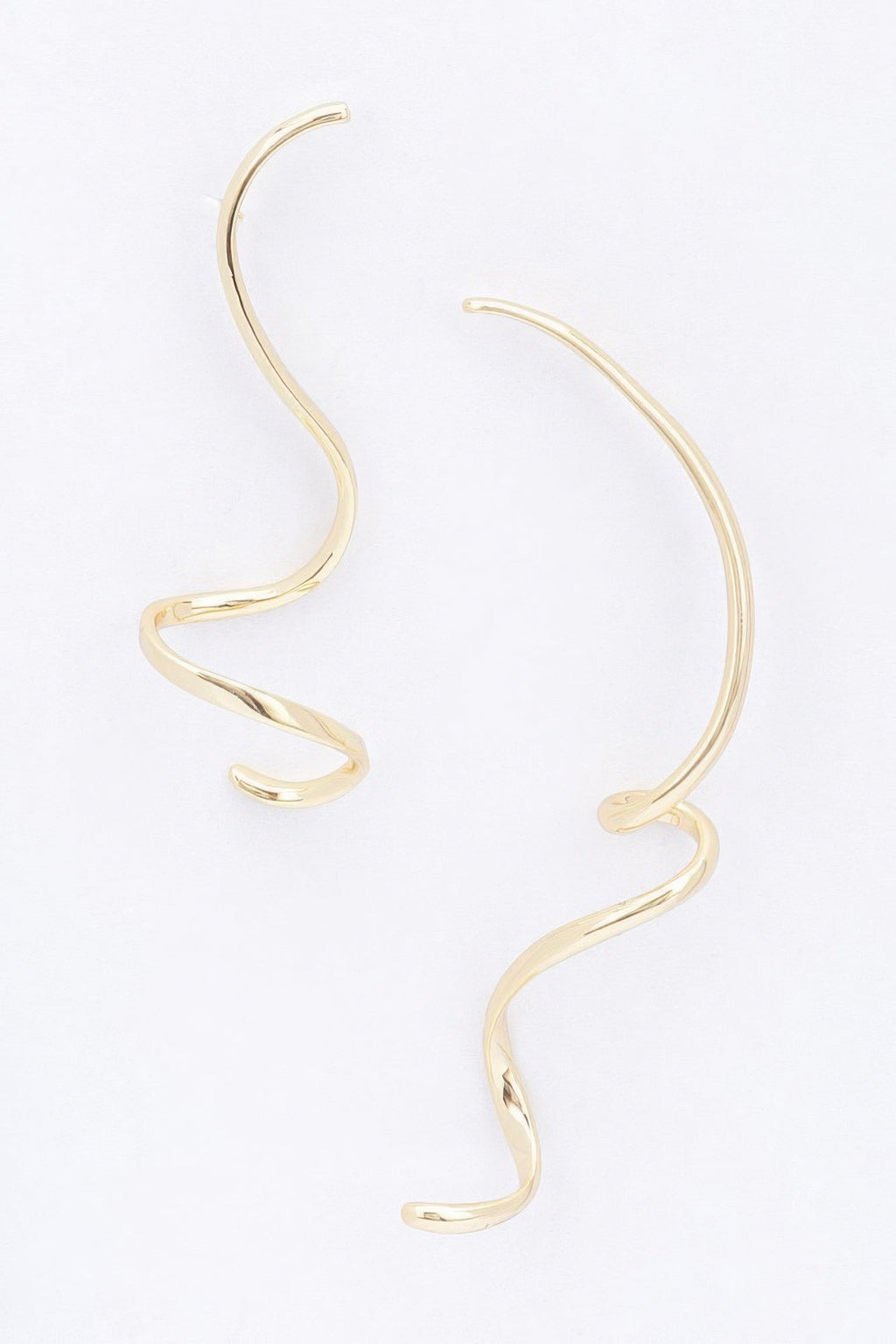 Gold Plated Metal Earring