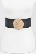 Lion Buckle Elastic Belt