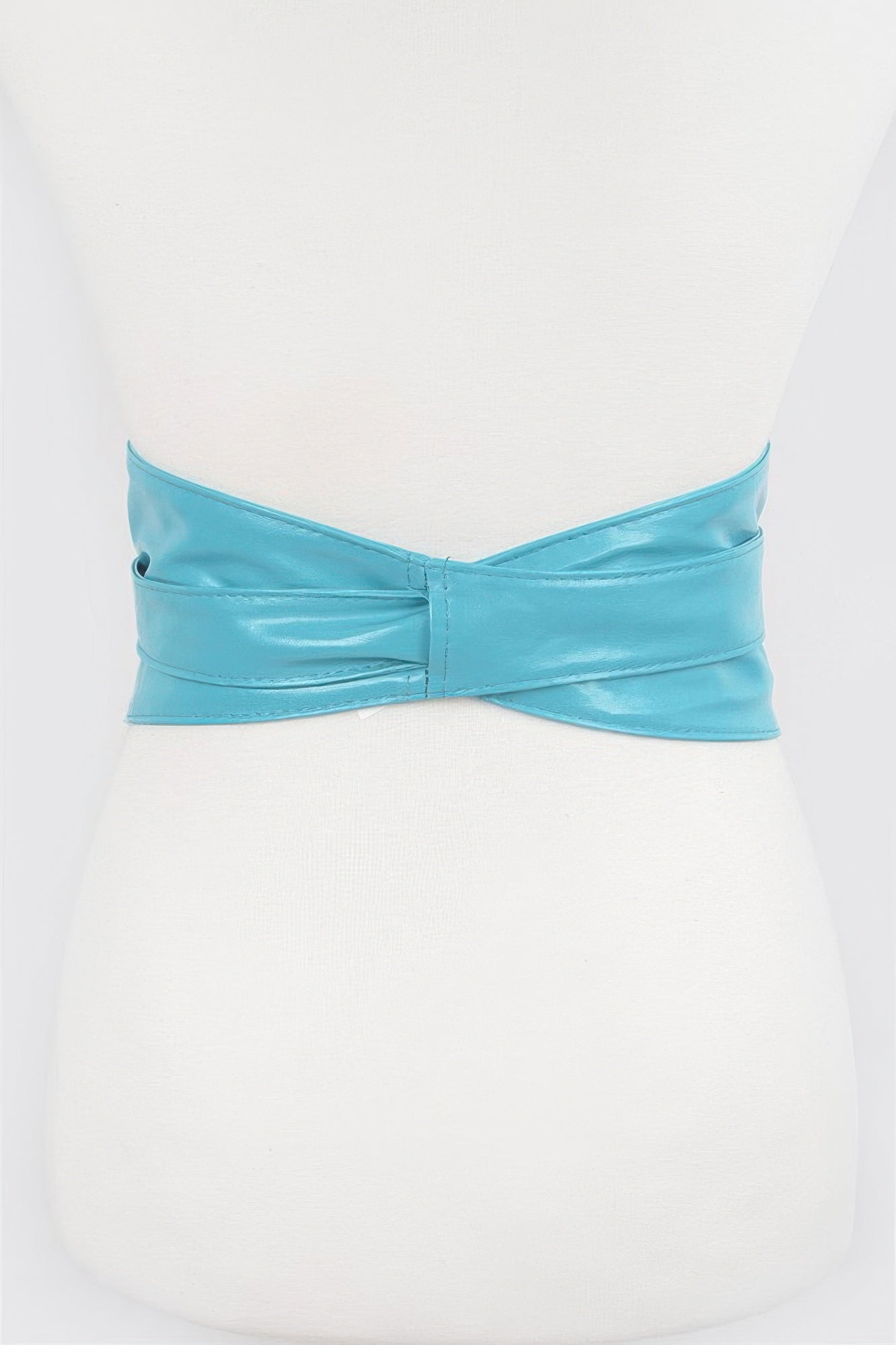 Tie Front Leather Belt