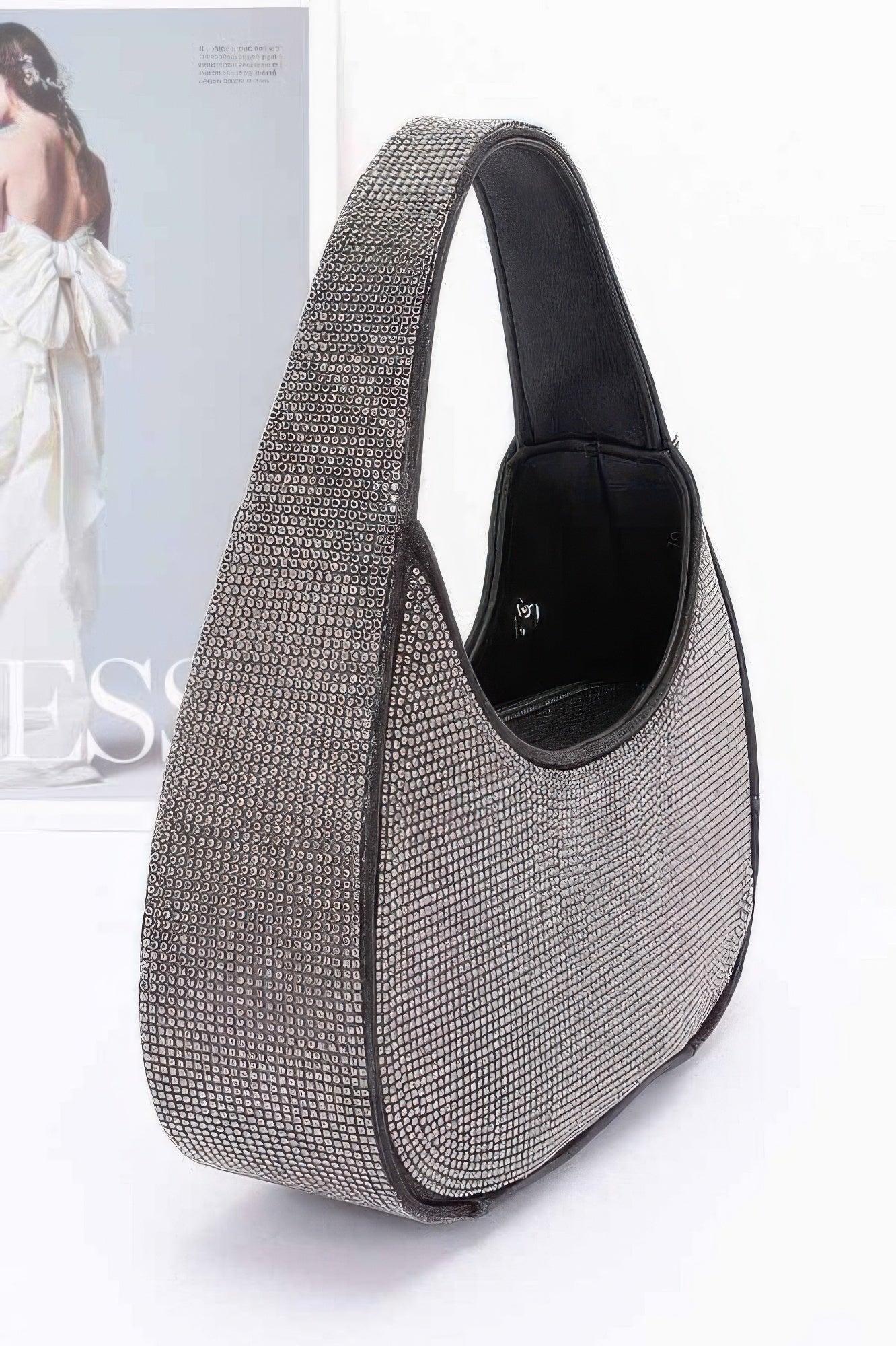Rhinestone Hobo Bag