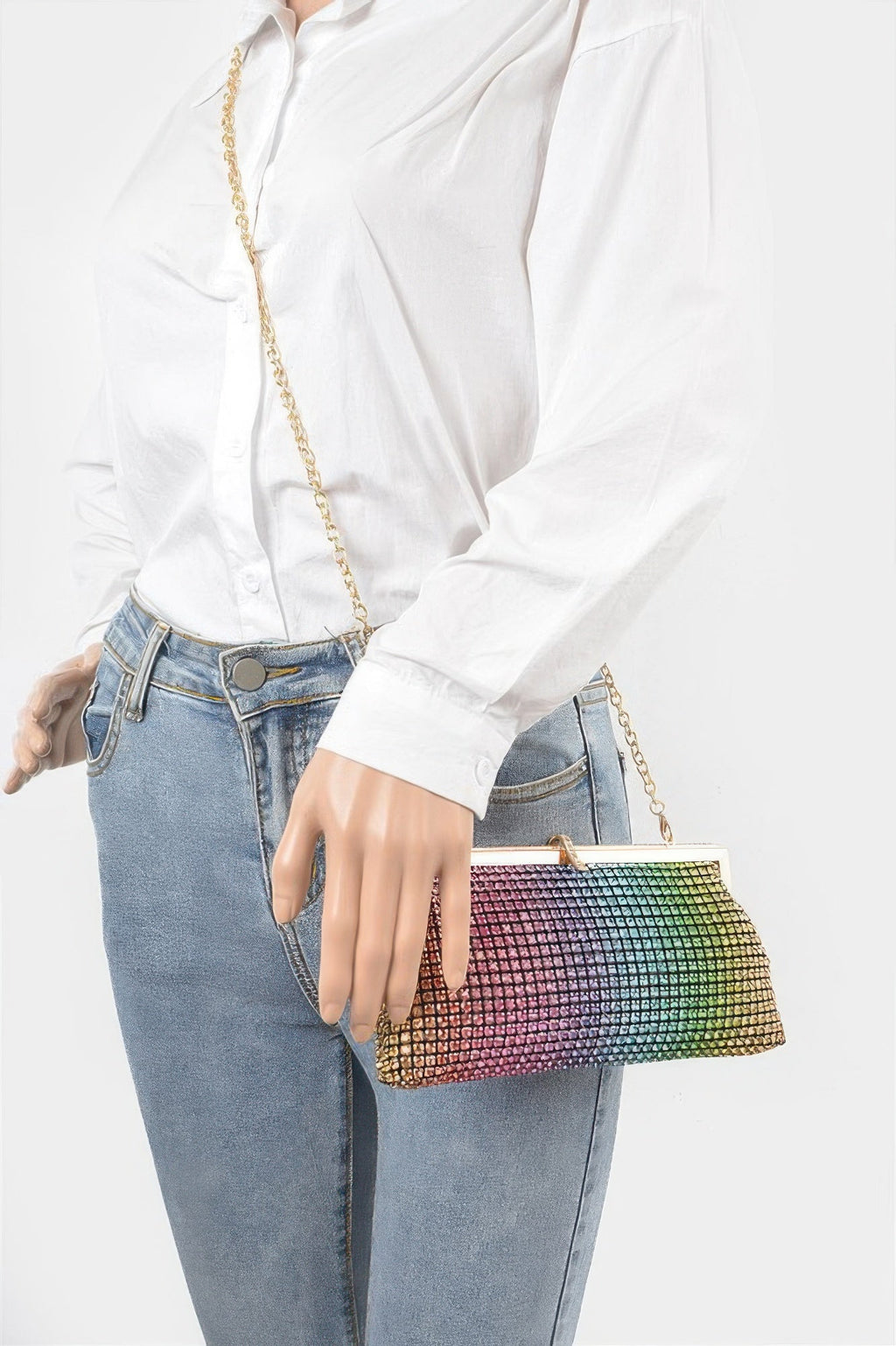 Rhinestone Party Clutch