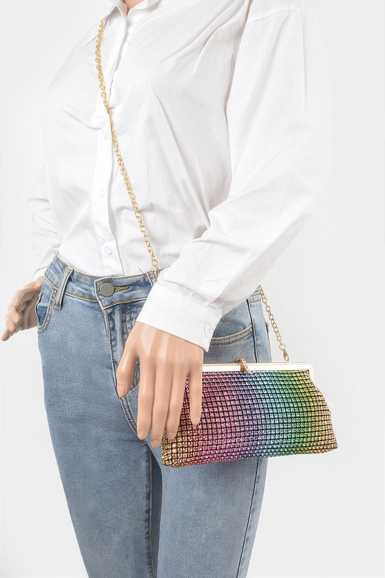 Rhinestone Party Clutch