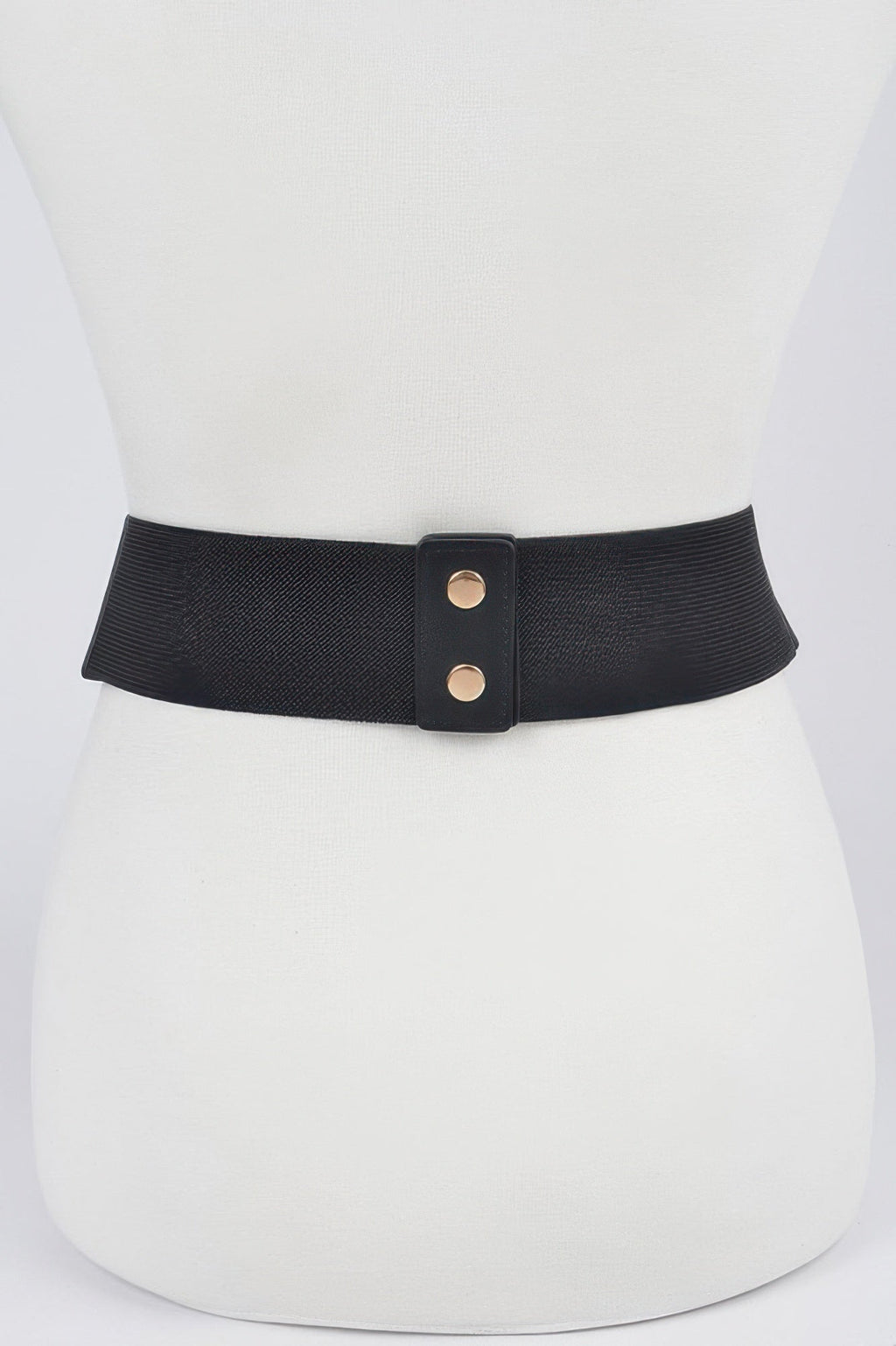 Faux Leather Multi Metal Buckle Plus Size Belt