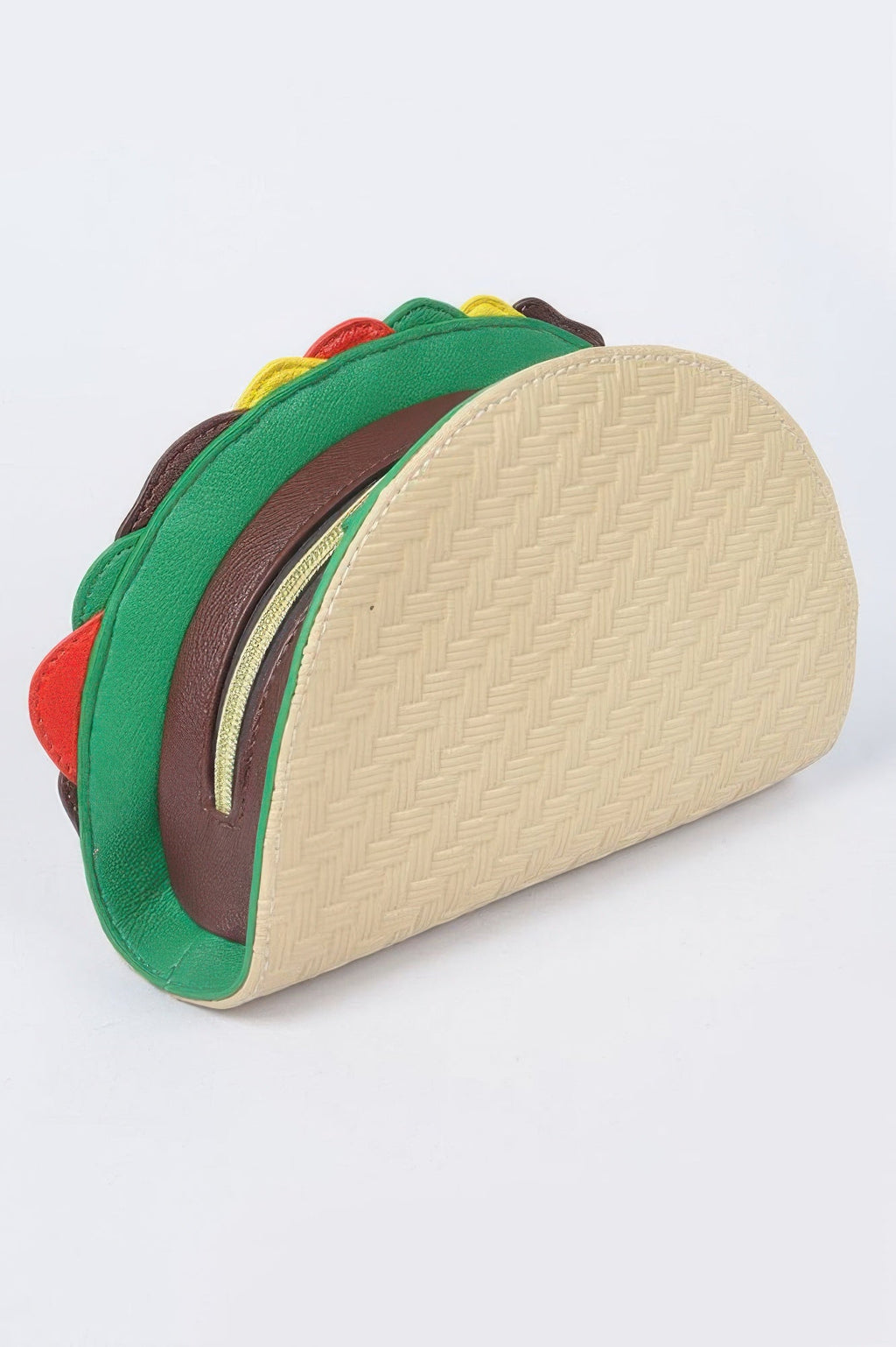 Studded Taco Shape Clutch