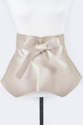Faux Leather Skirt Belt