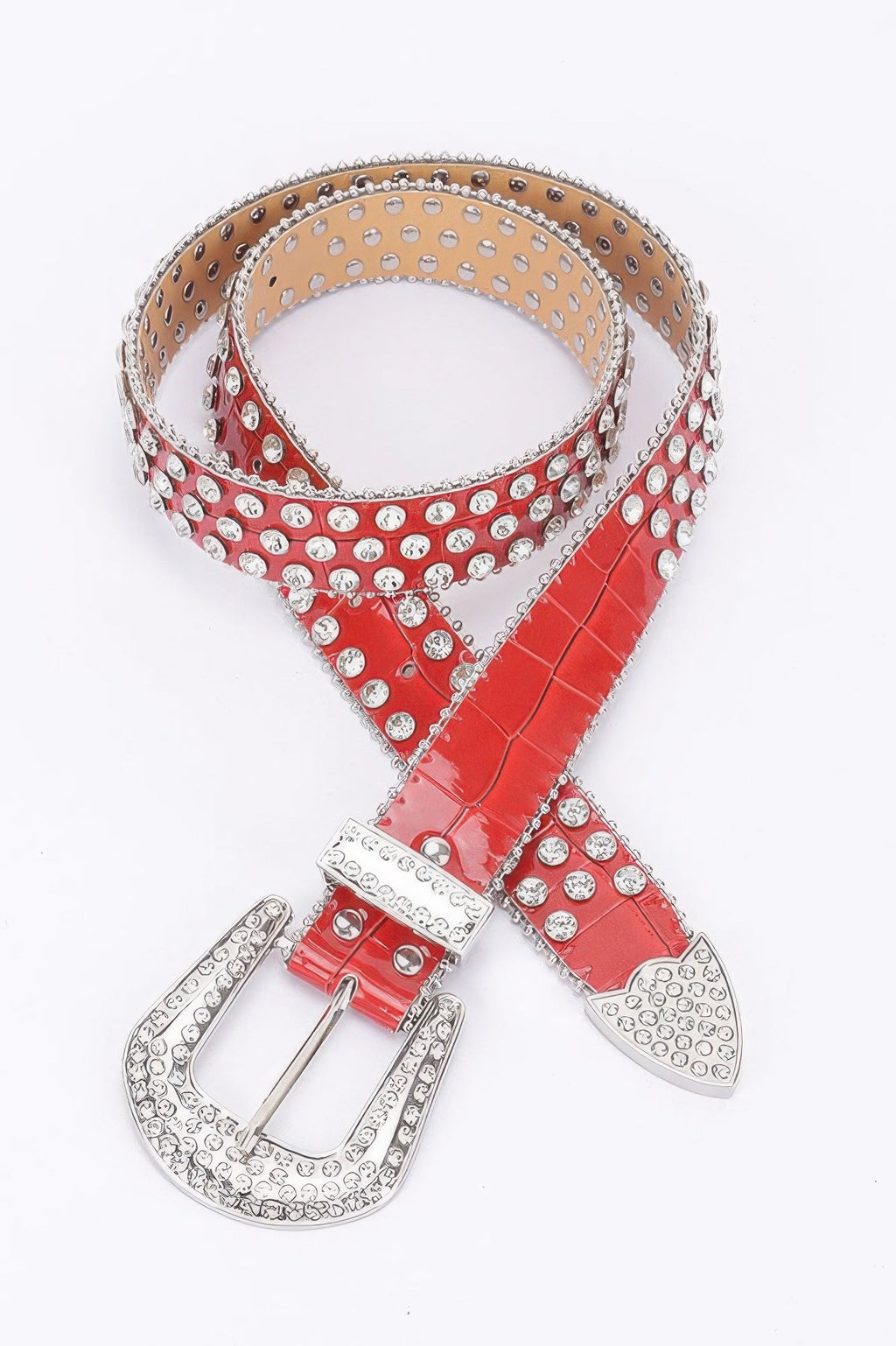 Multi Metal Stone Studded Belt