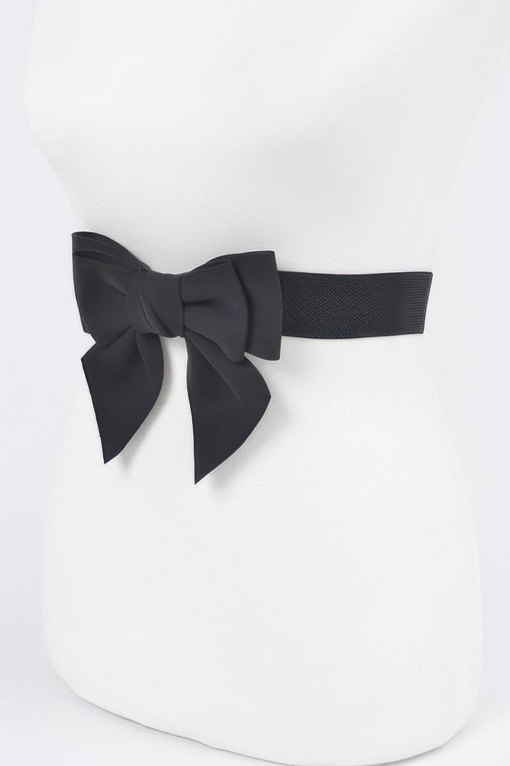 Ribbon Buckle Stretch Belt